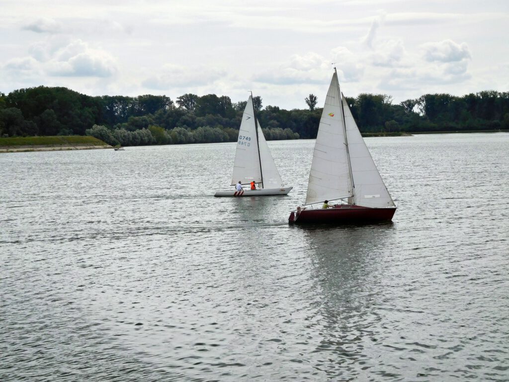 Segelsport und Wettbewerbsgeist im Rheinhafen Germersheim