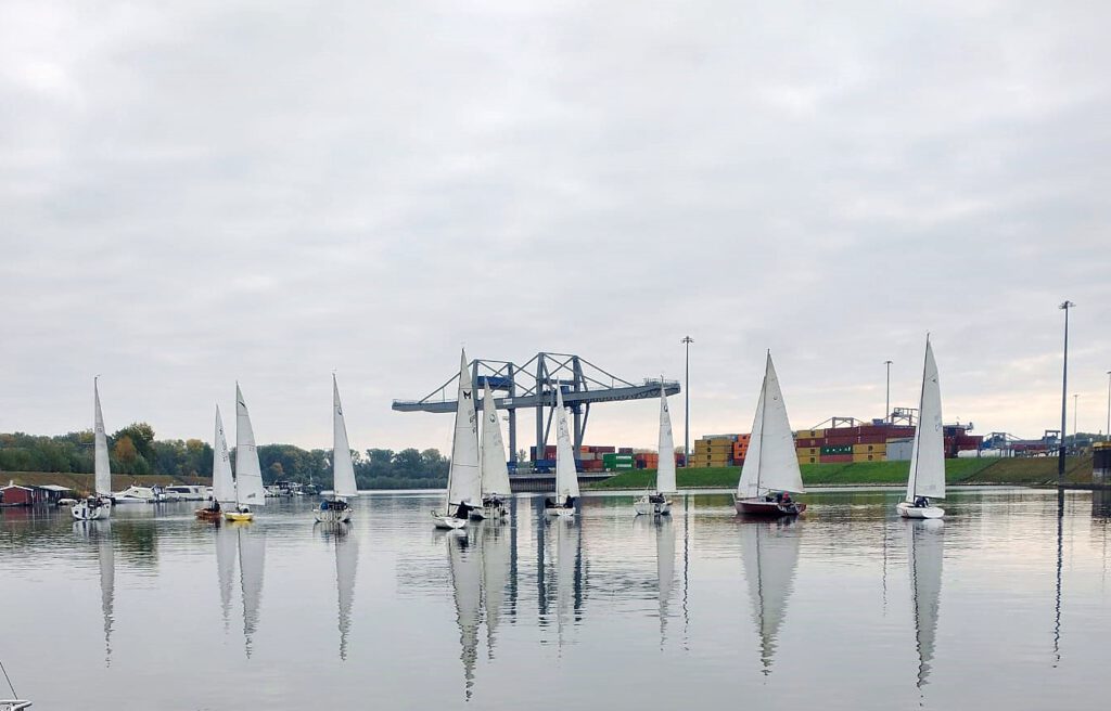 Impression beim Absegeln